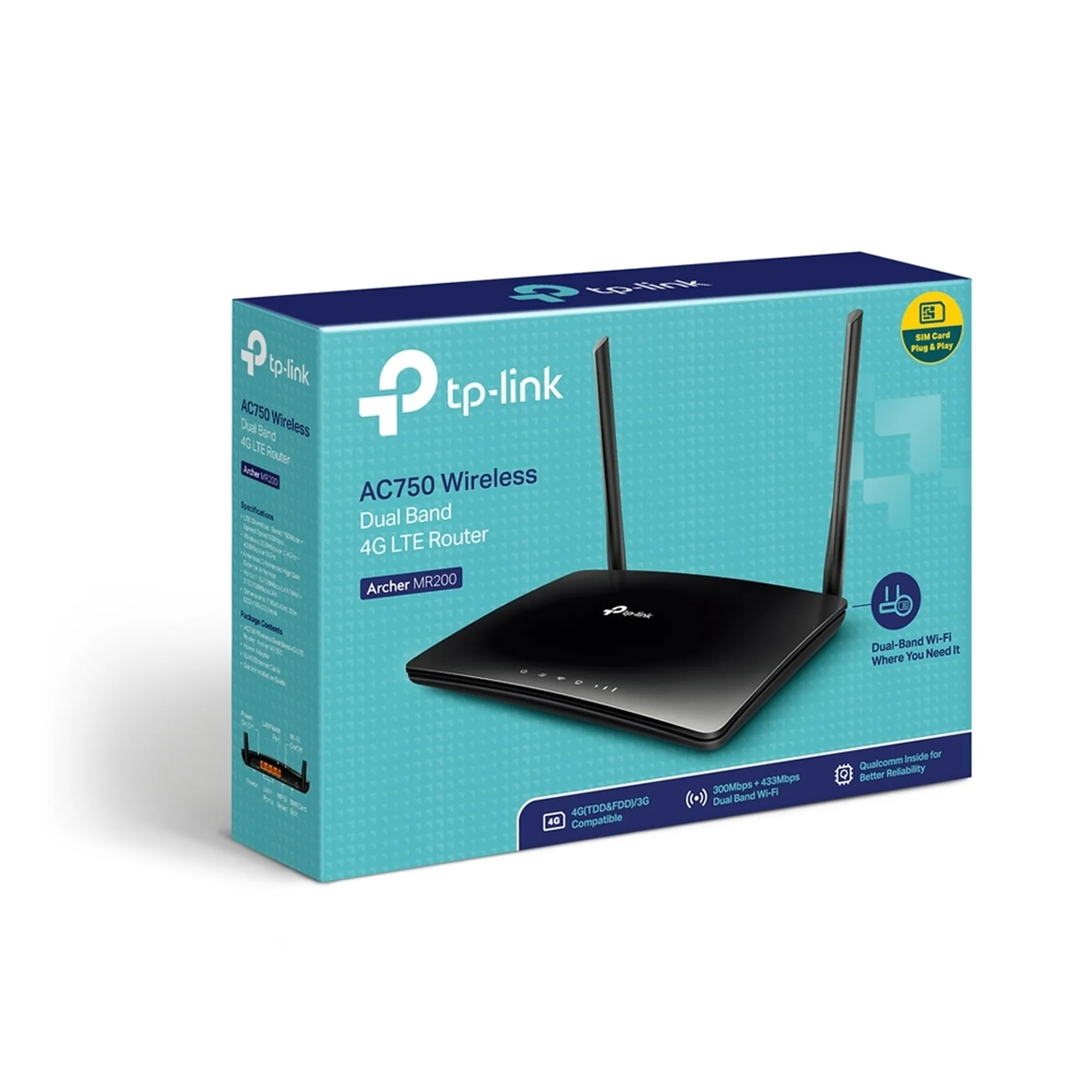 Купити Маршрутизатор TP-LINK Archer MR200 - фото 6