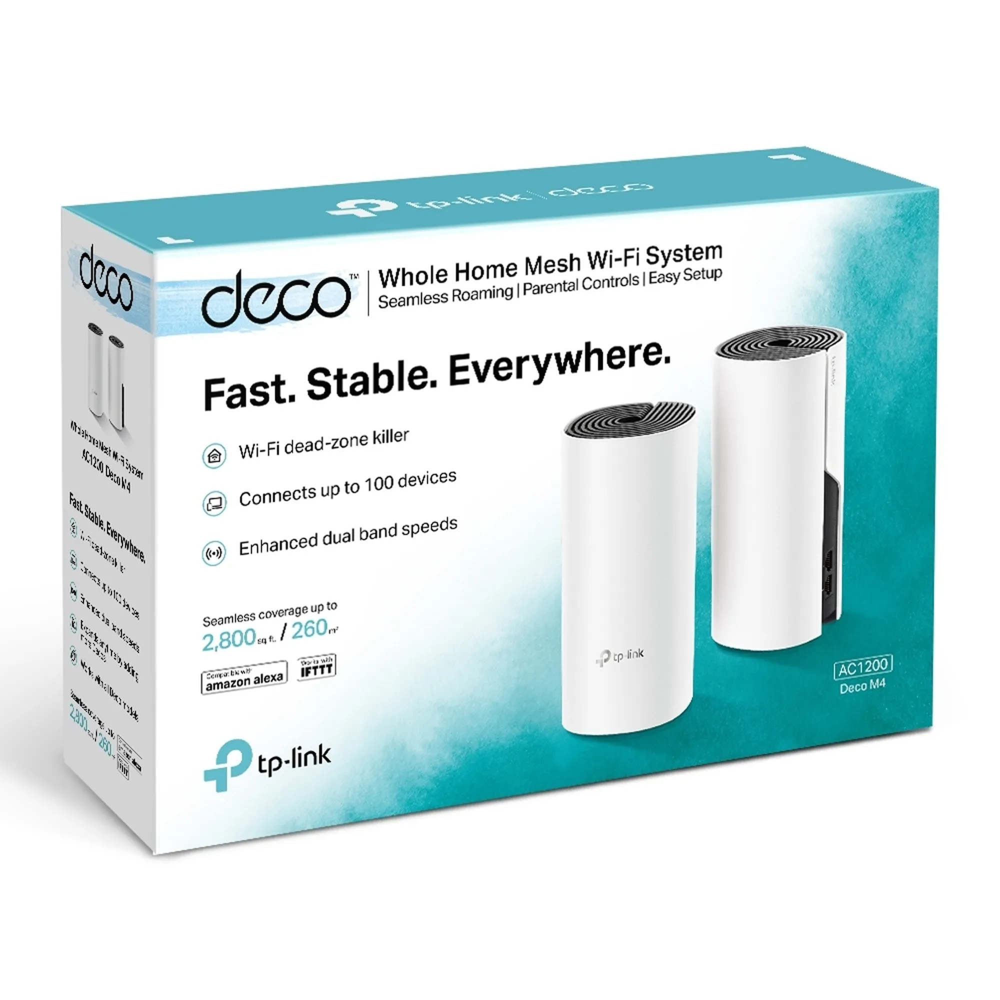 Купити Маршрутизатор TP-LINK Deco M4 2-pack - фото 6