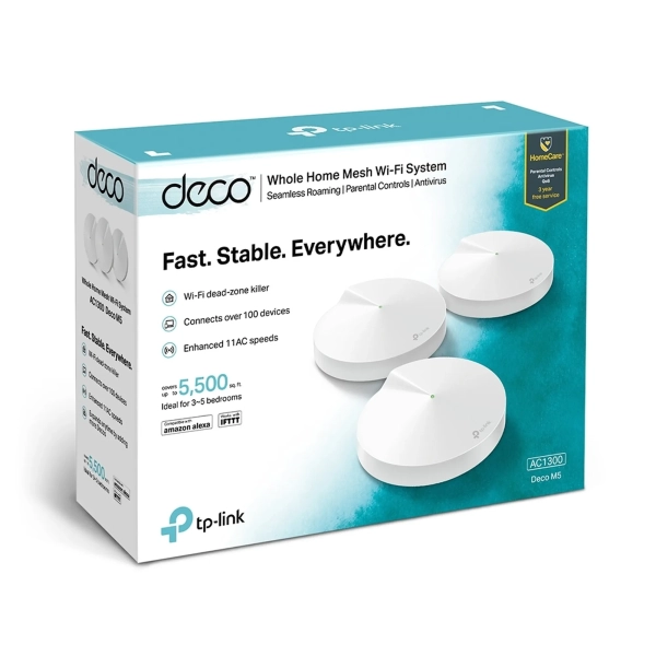 Купити Маршрутизатор TP-LINK Deco M5 3-pack - фото 6
