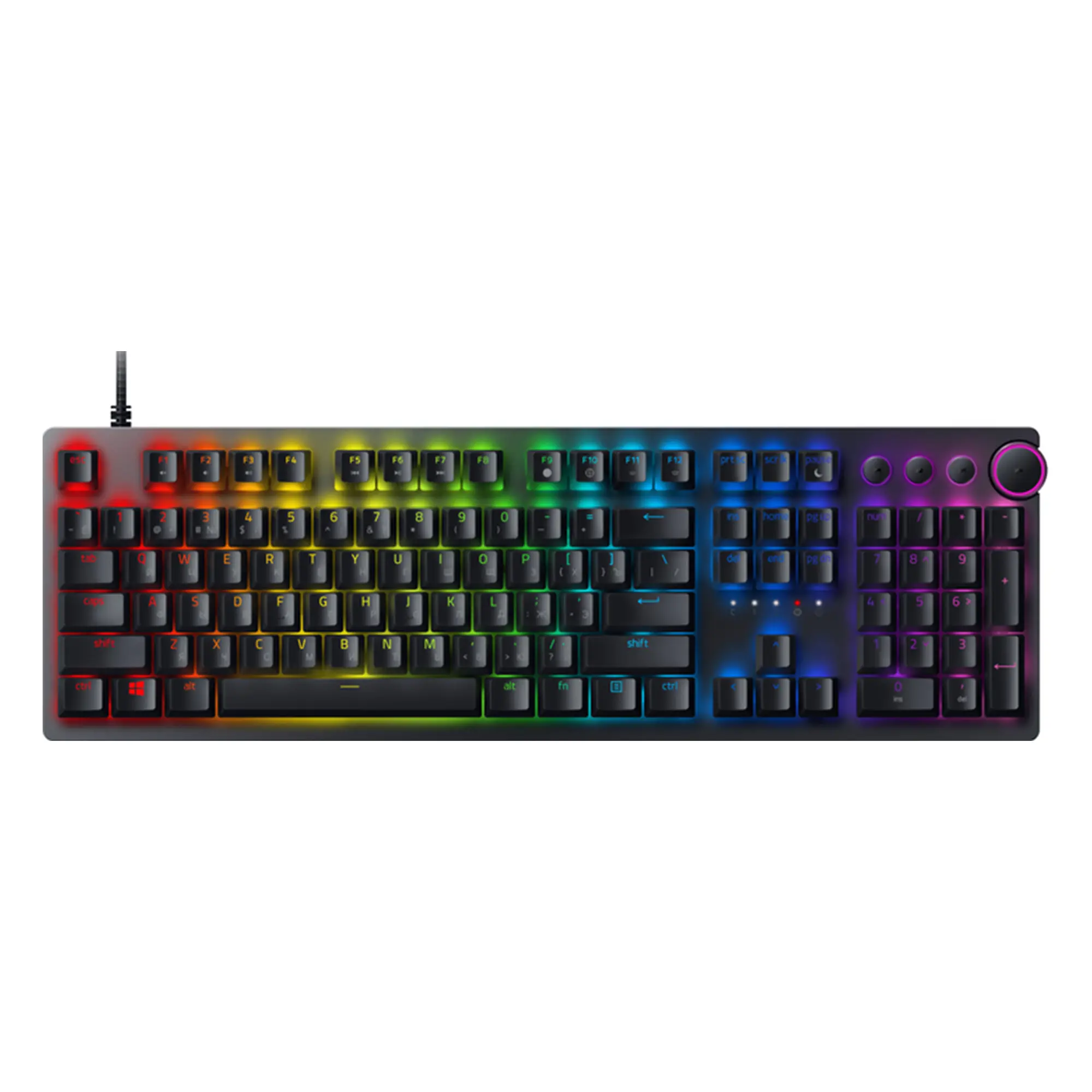 Купити Клавіатура RAZER Huntsman V2 Red Optical switch RU (RZ03-03930700-R3R1) - фото 2