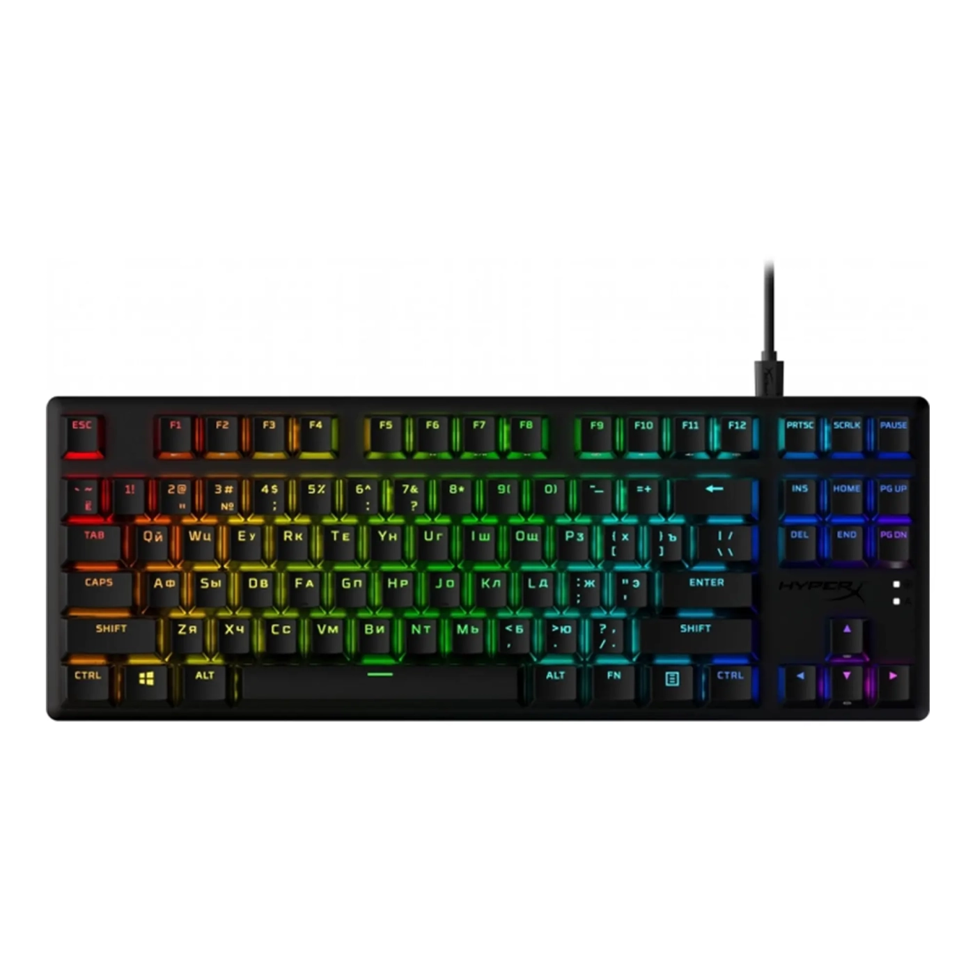 Купить Клавиатура HyperX Alloy Origins Core PBT HX Red (639N7AA) - фото 1