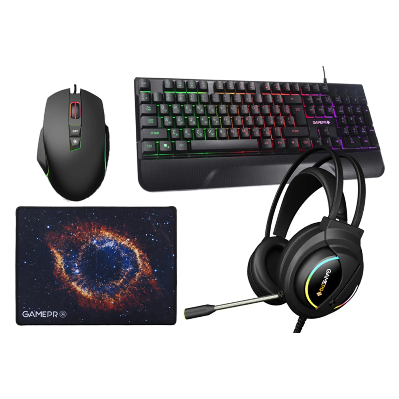 Купить Комплект игровой GAMEPRO Gameset 4-in-1 (GS1252) - фото 2