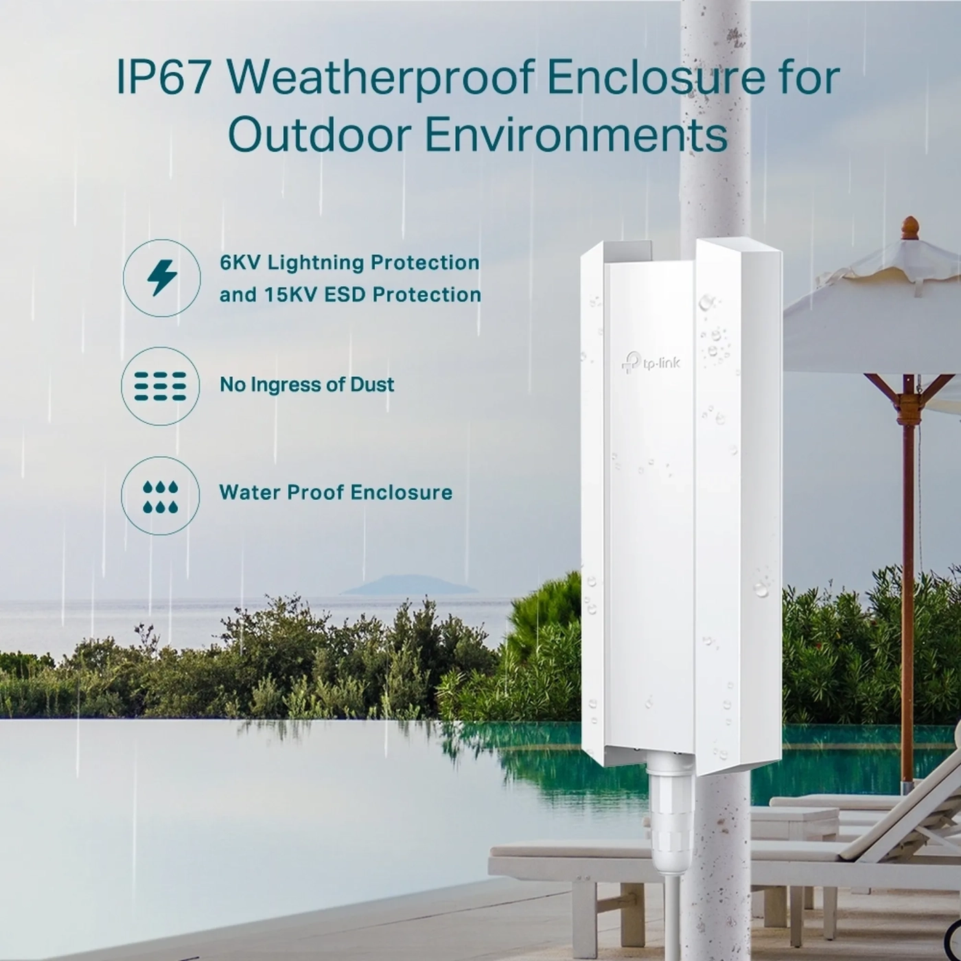 Купить Точка доступа TP-Link Omada EAP650-Outdoor - фото 7