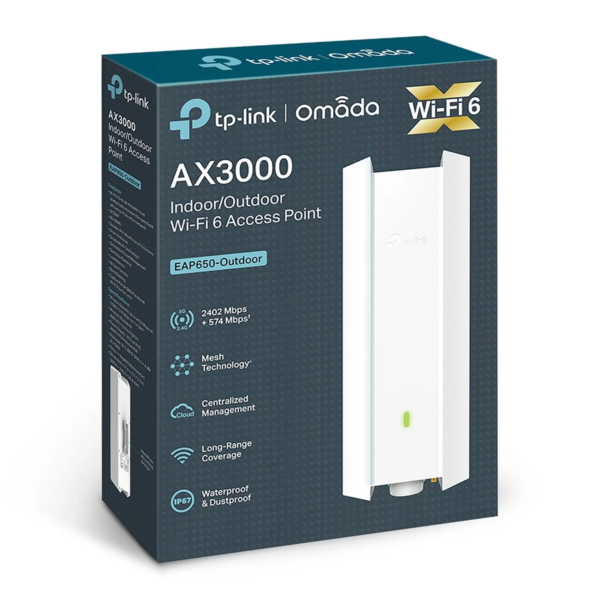 Купить Точка доступа TP-Link Omada EAP650-Outdoor - фото 8