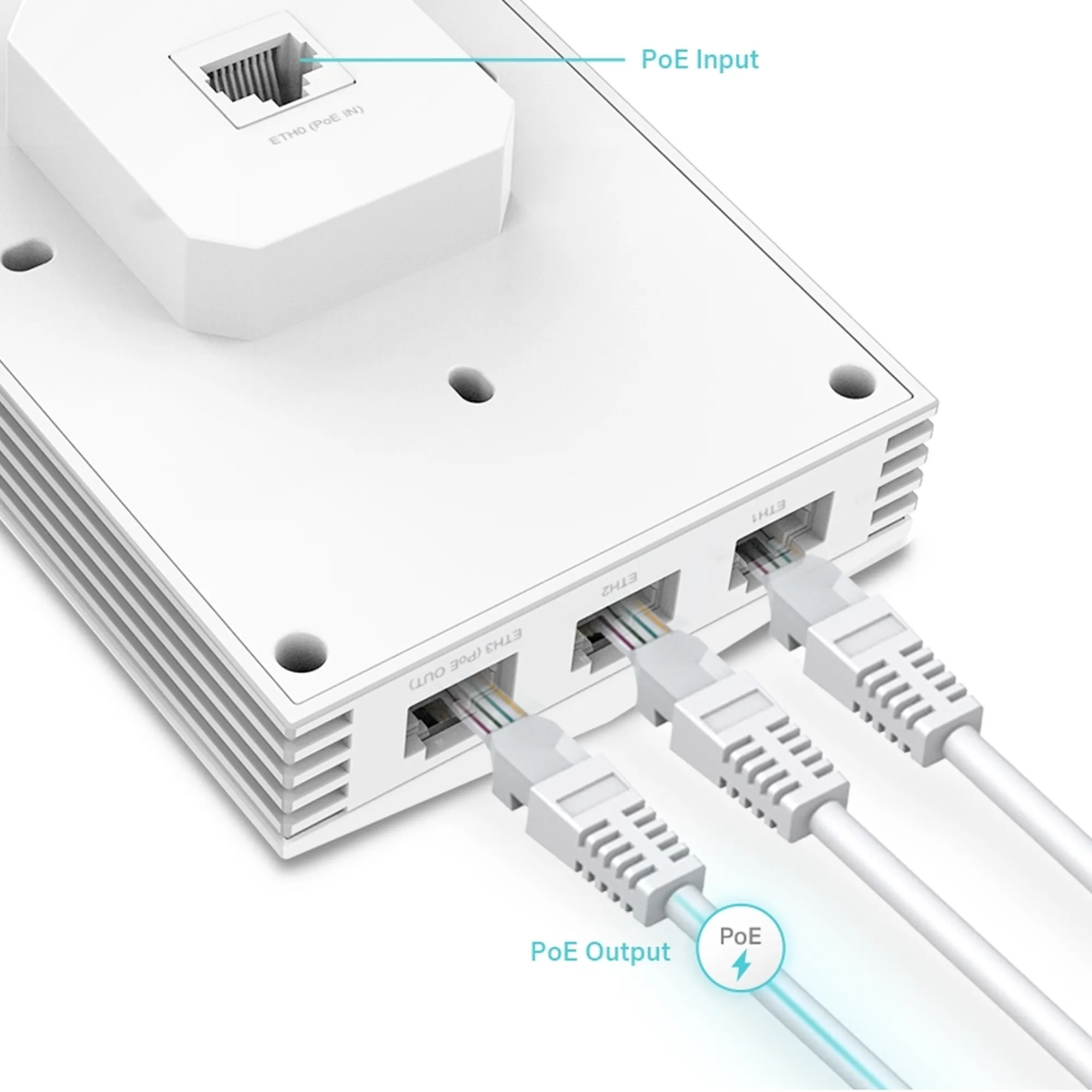 Купити Точка доступу TP-Link Omada EAP655-Wall - фото 4