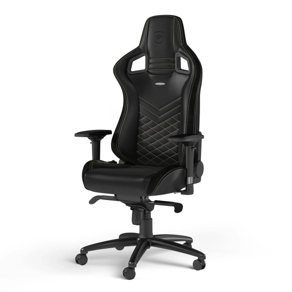 Купить Кресло для геймеров Noblechairs Epic PU leather black/gold (NBL-PU-GOL-002) - фото 3