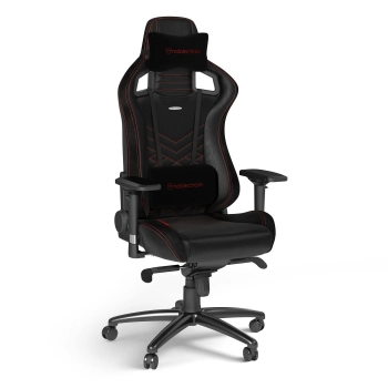 Купить Кресло для геймеров Noblechairs Epic PU leather black/red (NBL-PU-RED-002) - фото 1