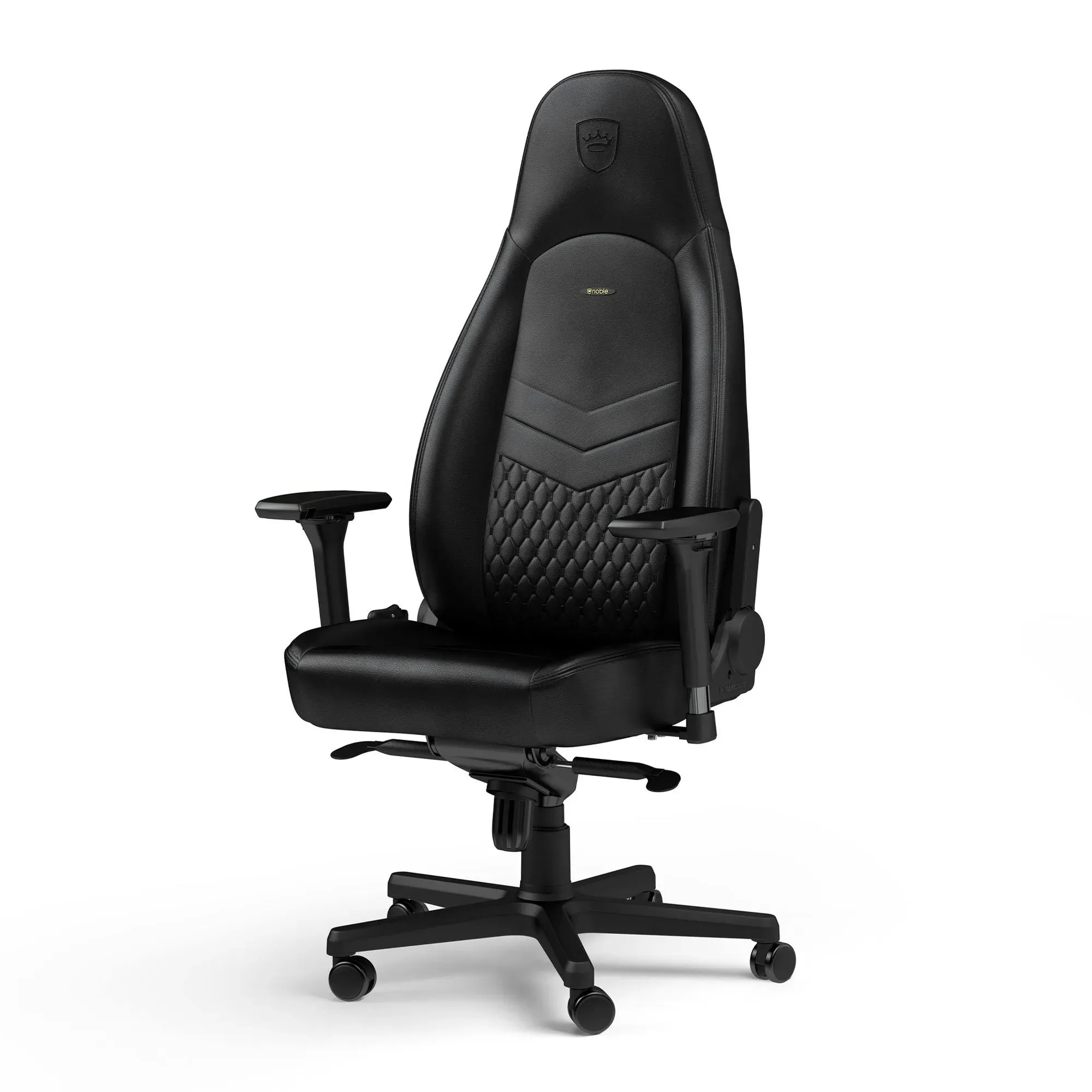 Купить Кресло для геймеров Noblechairs Icon real leather black (NBL-ICN-RL-BLA) - фото 2