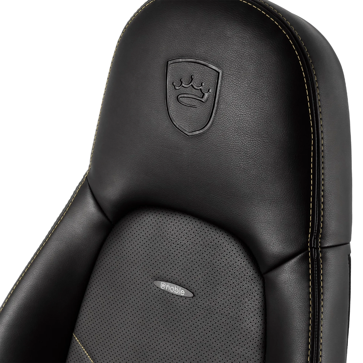 Купить Кресло для геймеров Noblechairs Icon PU leather black/gold (NBL-ICN-PU-GOL) - фото 3