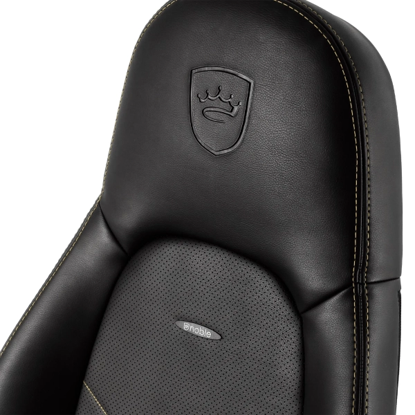 Купить Кресло для геймеров Noblechairs Icon PU leather black/gold (NBL-ICN-PU-GOL) - фото 3