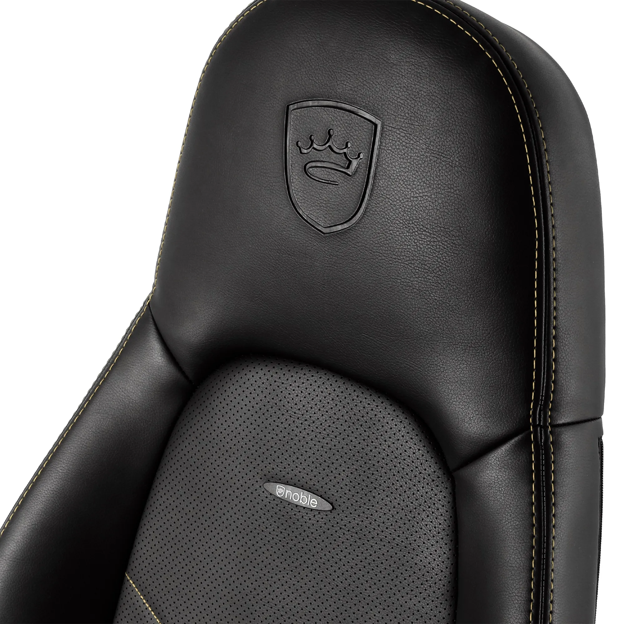 Купить Кресло для геймеров Noblechairs Icon PU leather black/gold (NBL-ICN-PU-GOL) - фото 3