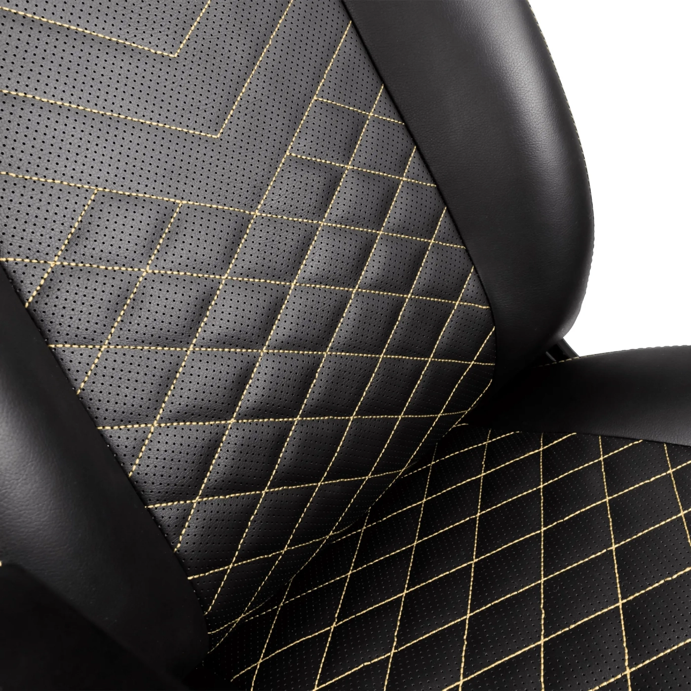 Купить Кресло для геймеров Noblechairs Icon PU leather black/gold (NBL-ICN-PU-GOL) - фото 4