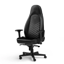Купить Кресло для геймеров Noblechairs Icon PU leather black/platinum white (NBL-ICN-PU-BPW) - фото 3