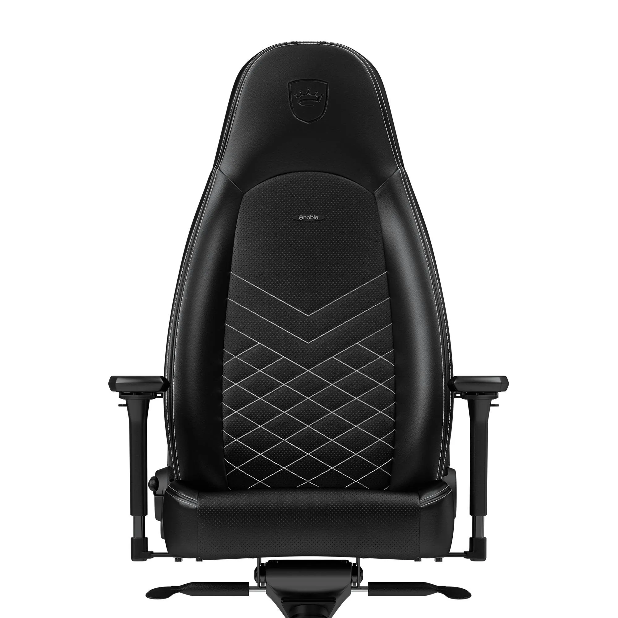Купить Кресло для геймеров Noblechairs Icon PU leather black/platinum white (NBL-ICN-PU-BPW) - фото 7