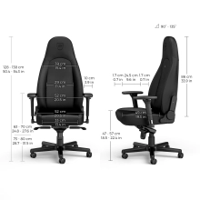 Купить Кресло для геймеров Noblechairs Icon Gaming Black Edition (NBL-ICN-PU-BED) - фото 6