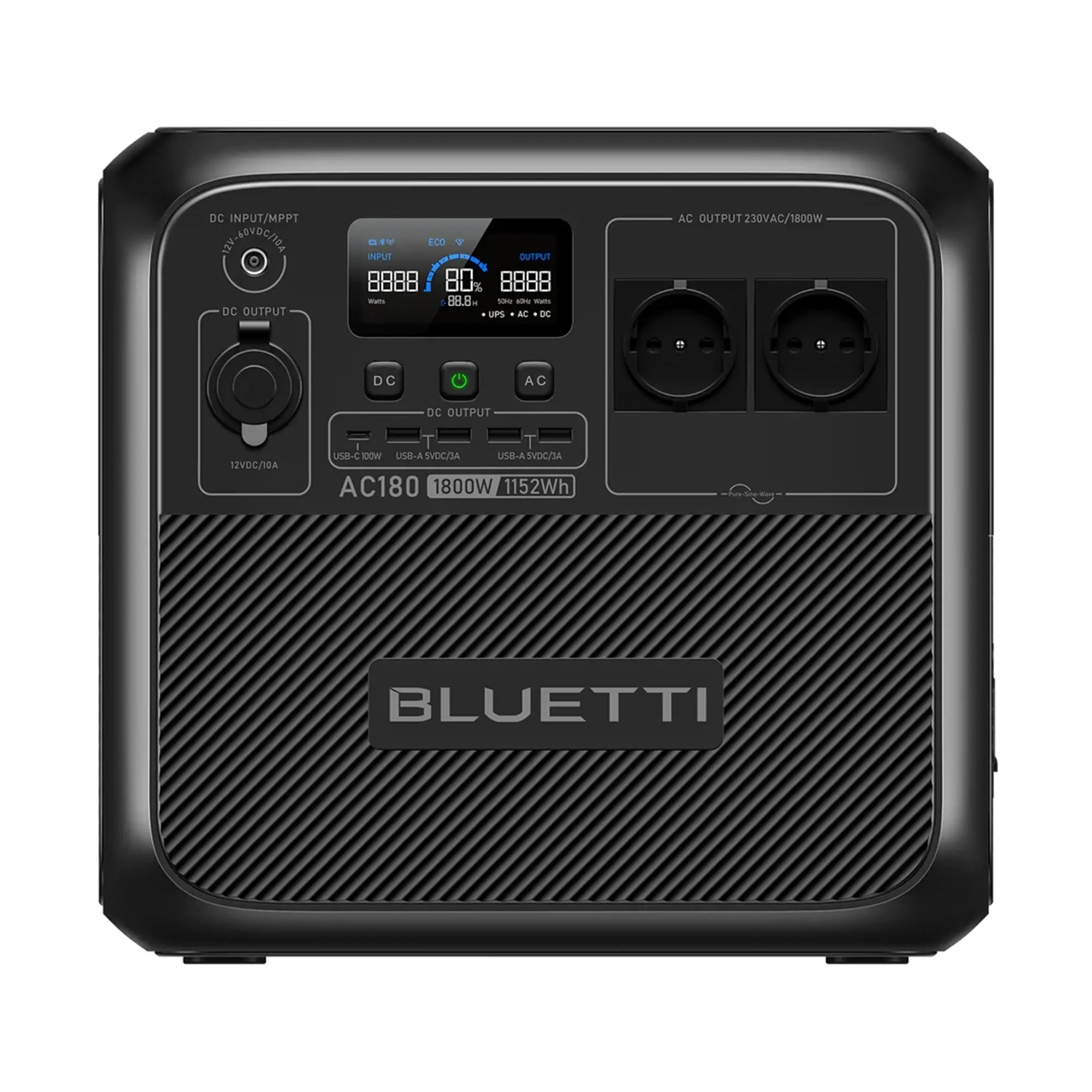 Купить Зарядная станция BLUETTI AC180 Solar Portable Power Station 1800W 1152Wh - фото 1
