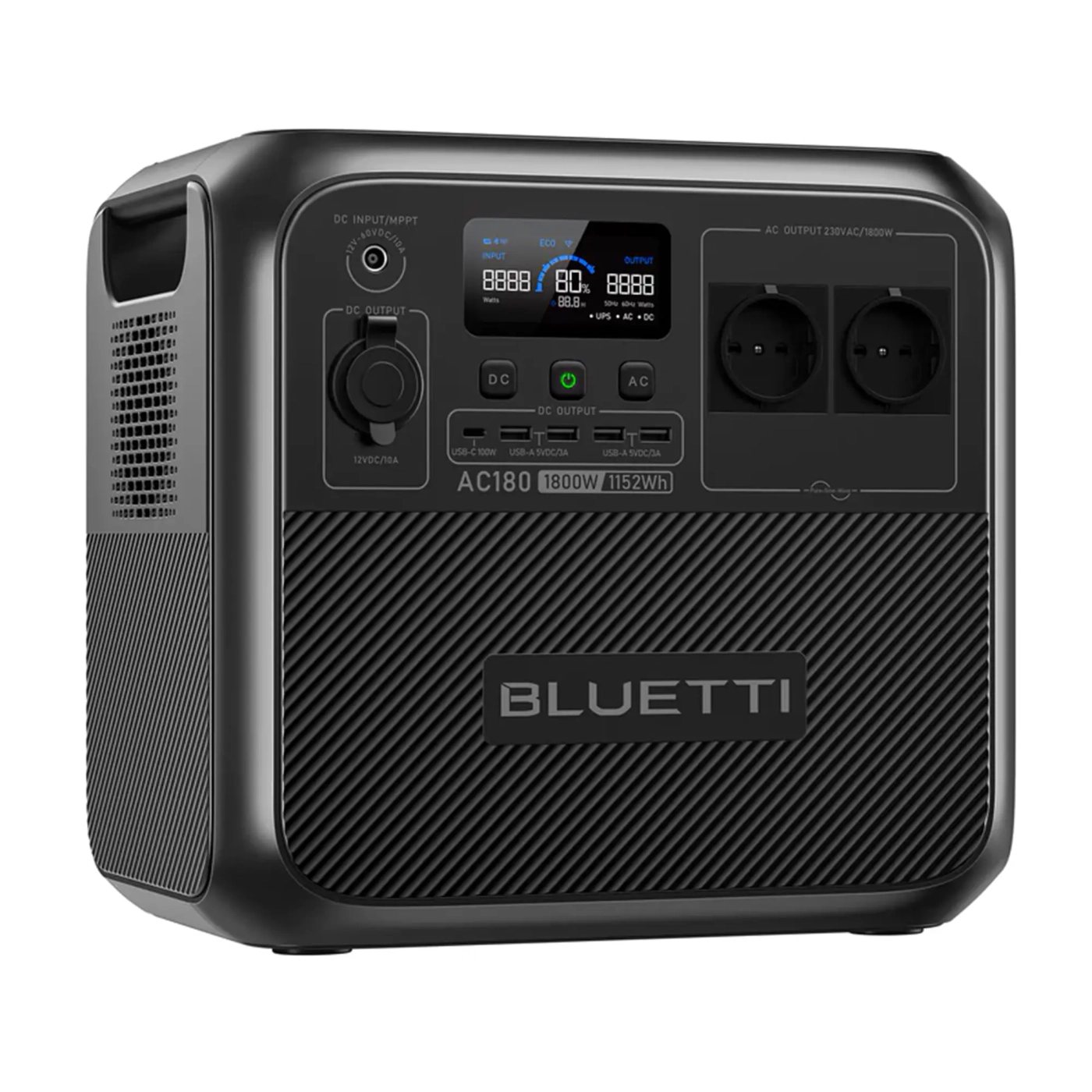 Купить Зарядная станция BLUETTI AC180 Solar Portable Power Station 1800W 1152Wh - фото 2