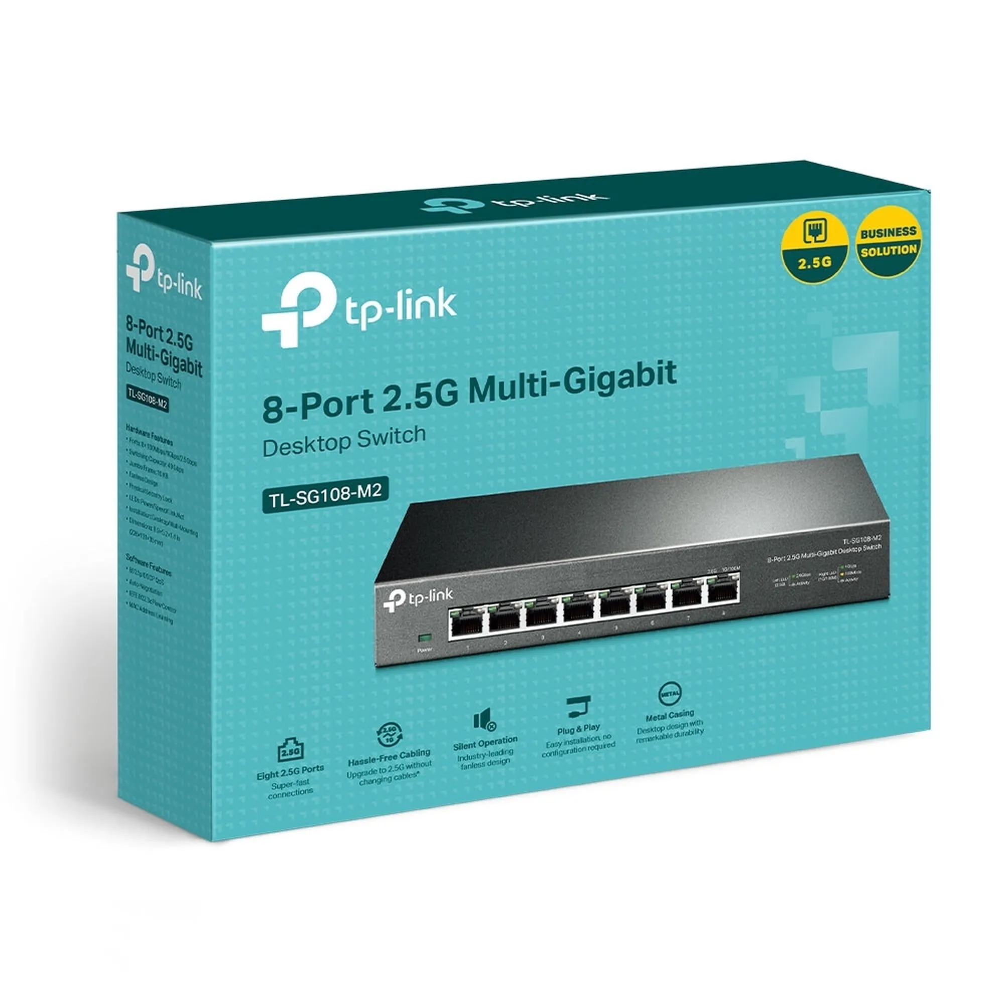 Купити Комутатор TP-Link TL-SG108-M2 - фото 4