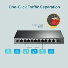 Купить Коммутатор TP-Link TL-SG1210MP - фото 7