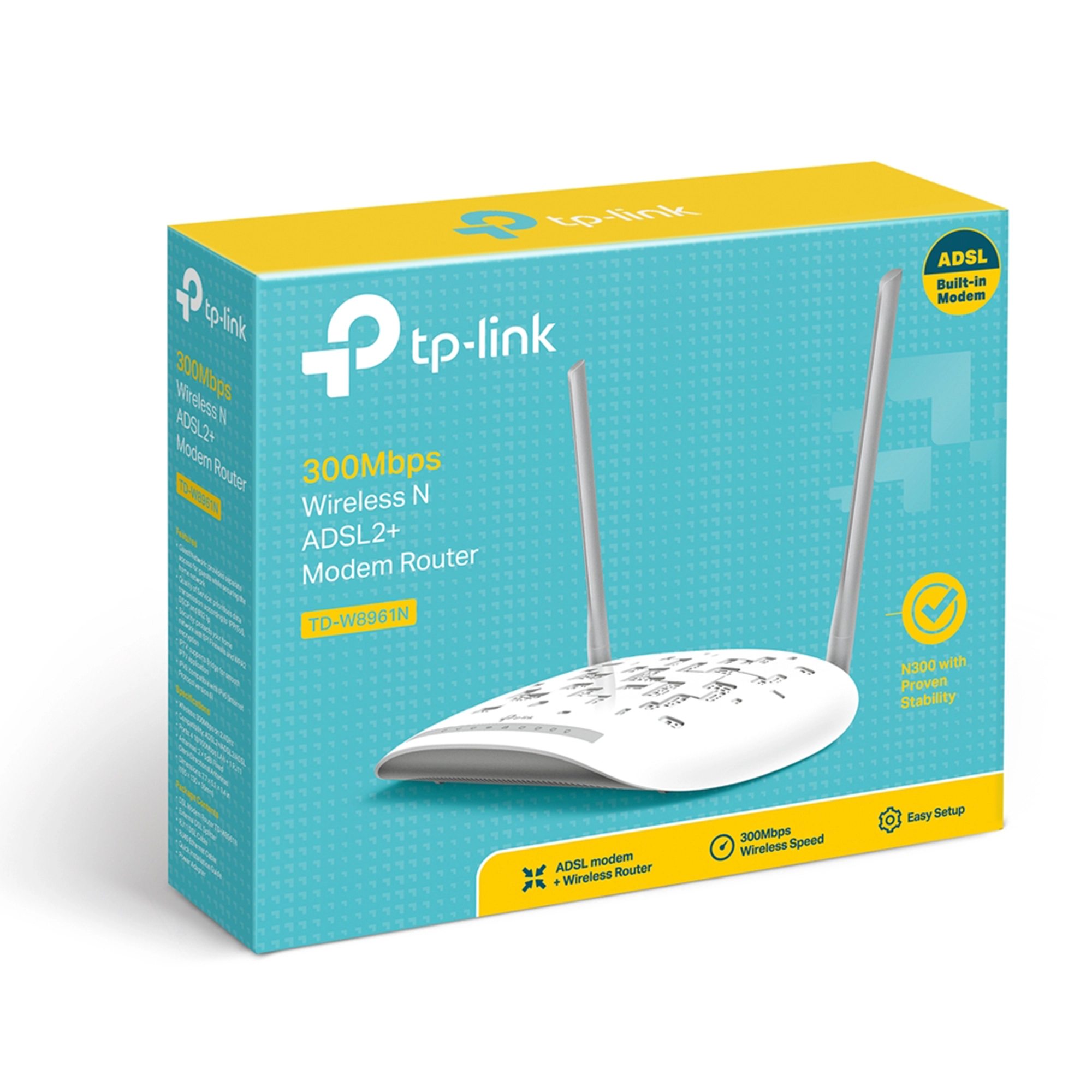 Купити Маршрутизатор TP-LINK TD-W8961N - фото 4