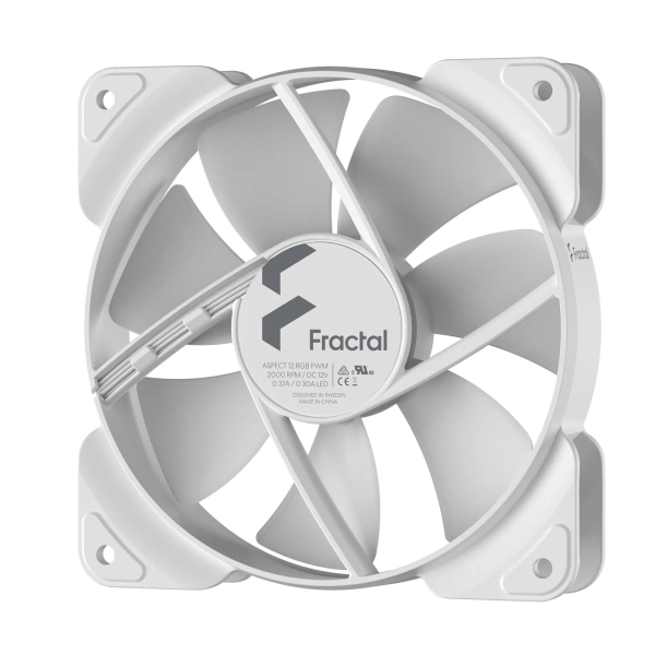 Купить Вентилятор Fractal Design Aspect 12 RGB PWM White (FD-F-AS1-1209) - фото 4