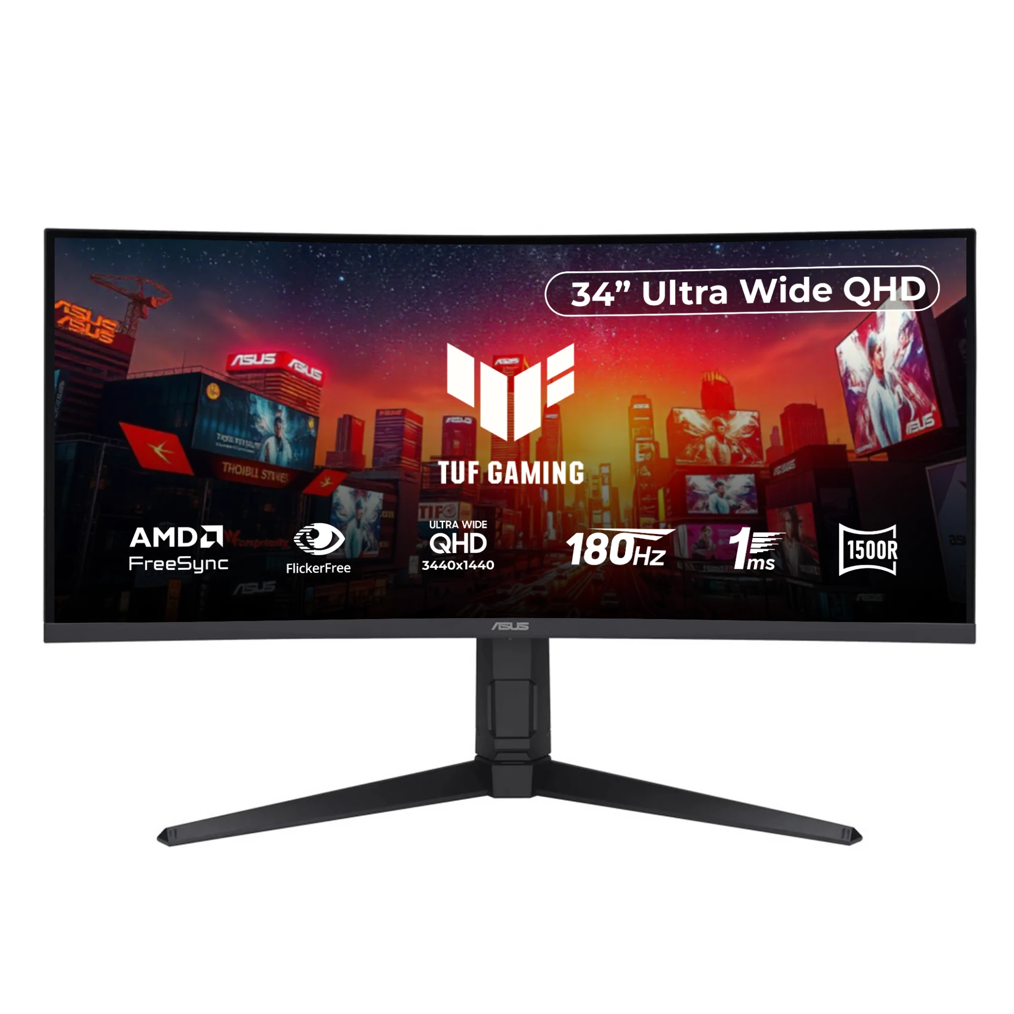 Купить Монитор 34" Asus TUF Gaming VG34VQL3A (90LM06F0-B02E70) - фото 1
