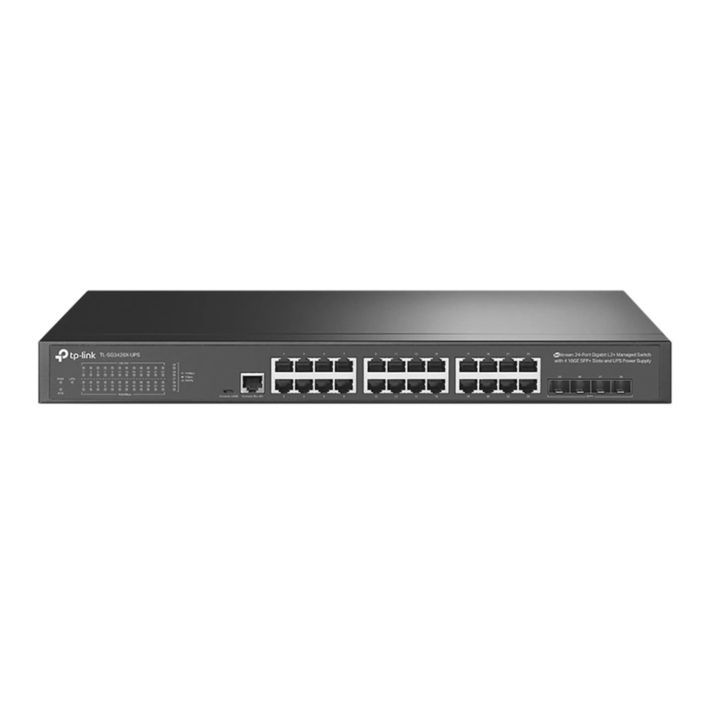 Купити Комутатор TP-Link TL-SG3428X-UPS - фото 1