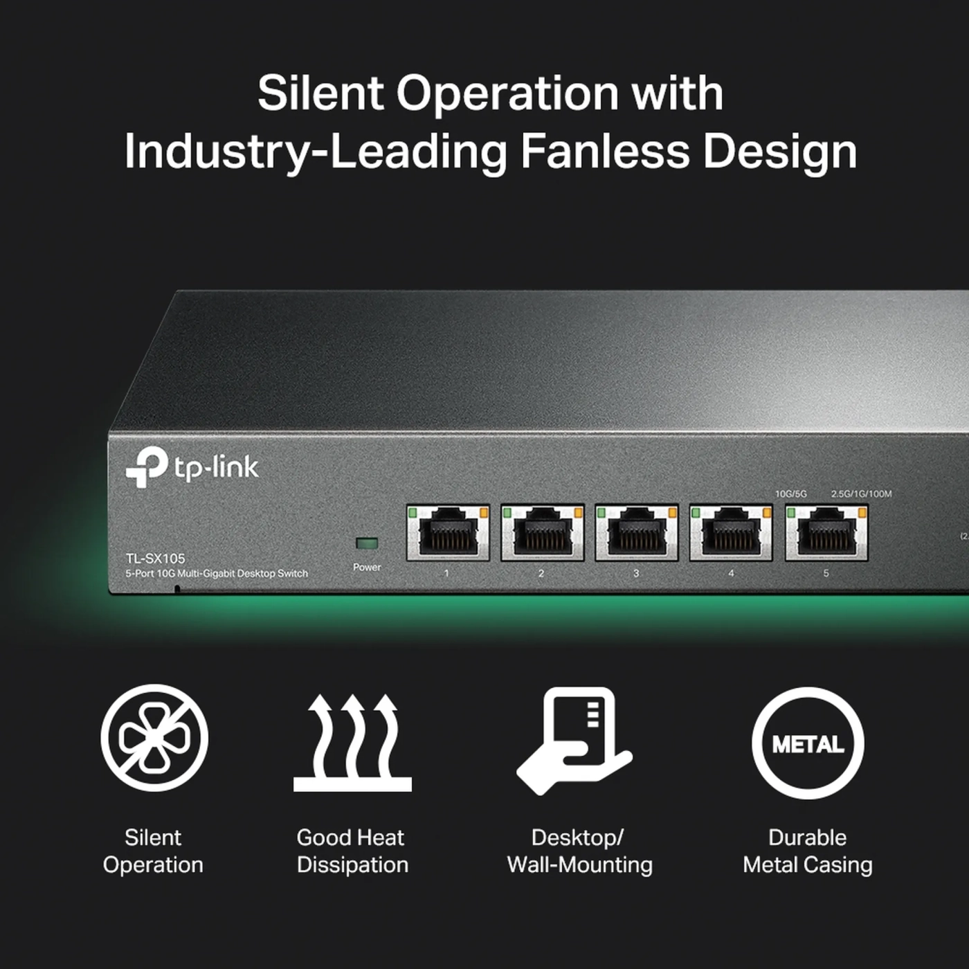 Купити Комутатор TP-Link TL-SX105 - фото 8