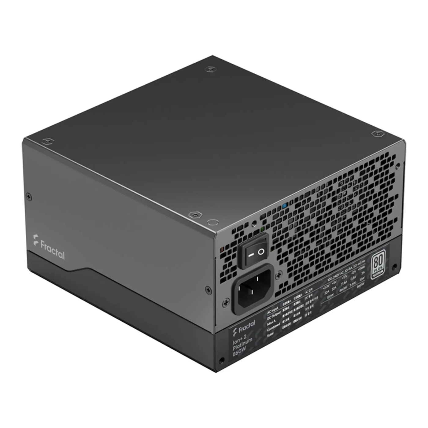 Купити Блок живлення Fractal Design 860W Ion + 2 Platinum (FD-P-IA2P-860-EU) - фото 4