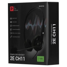 Купить Наушники 2E CH11 On-Ear USB Black (2E-CH11SU) - фото 7