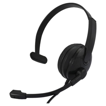 Купити Навушники 2E CH12 Mono USB Black (2E-CH12MU) - фото 1