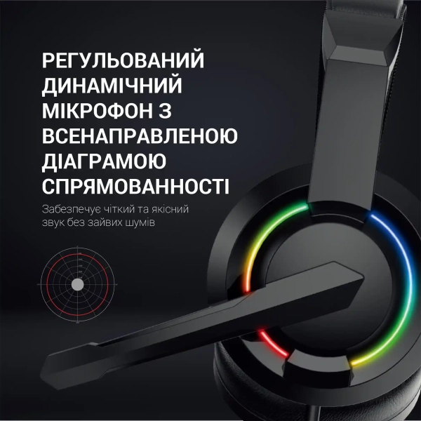 Купити Навушники Gamepro HS299 RGB Black - фото 9