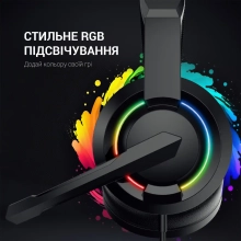 Купити Навушники Gamepro HS299 RGB Black - фото 11