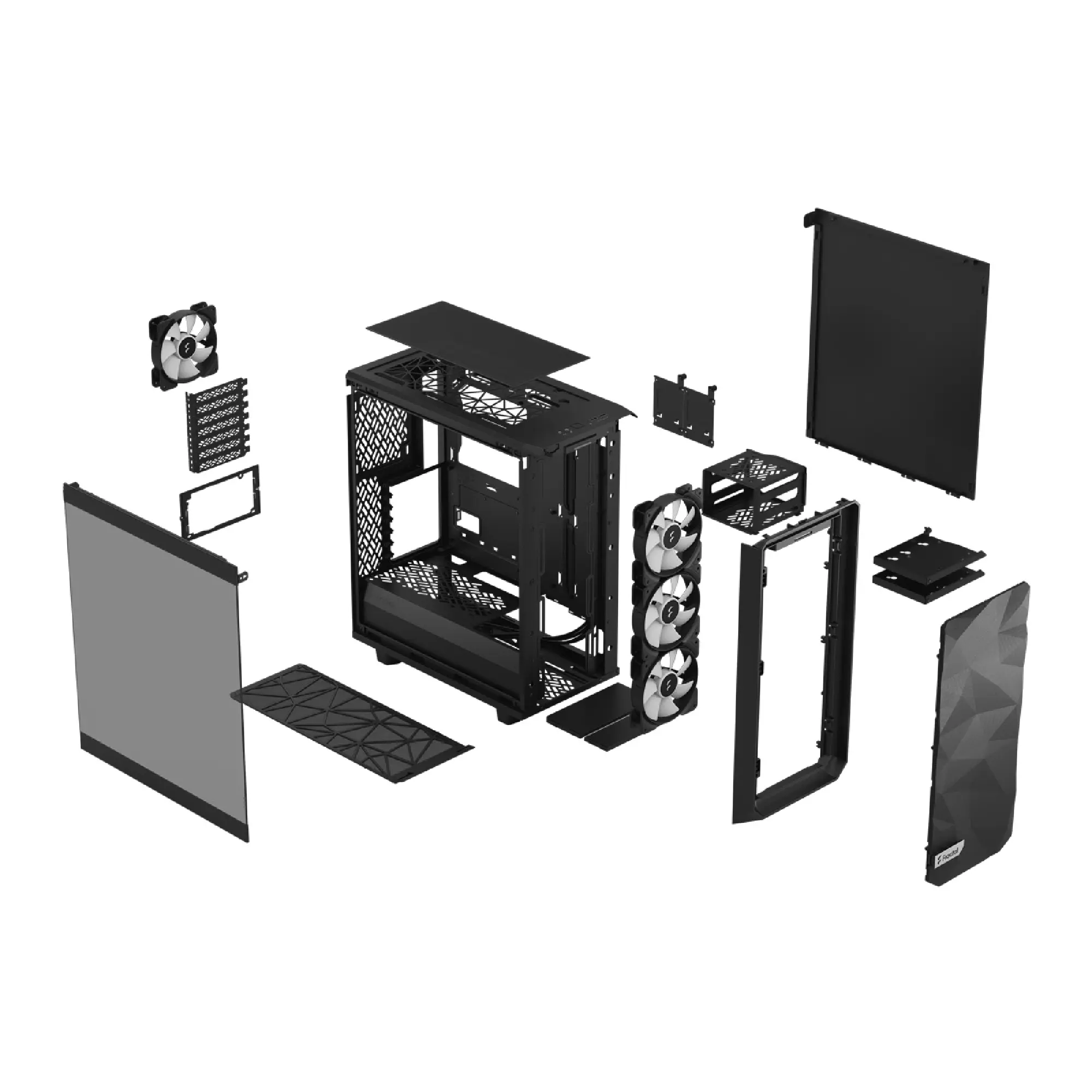 Купити Корпус Fractal Design Meshify 2 Compact Lite RGB Bla (FD-C-MEL2C-05) - фото 6