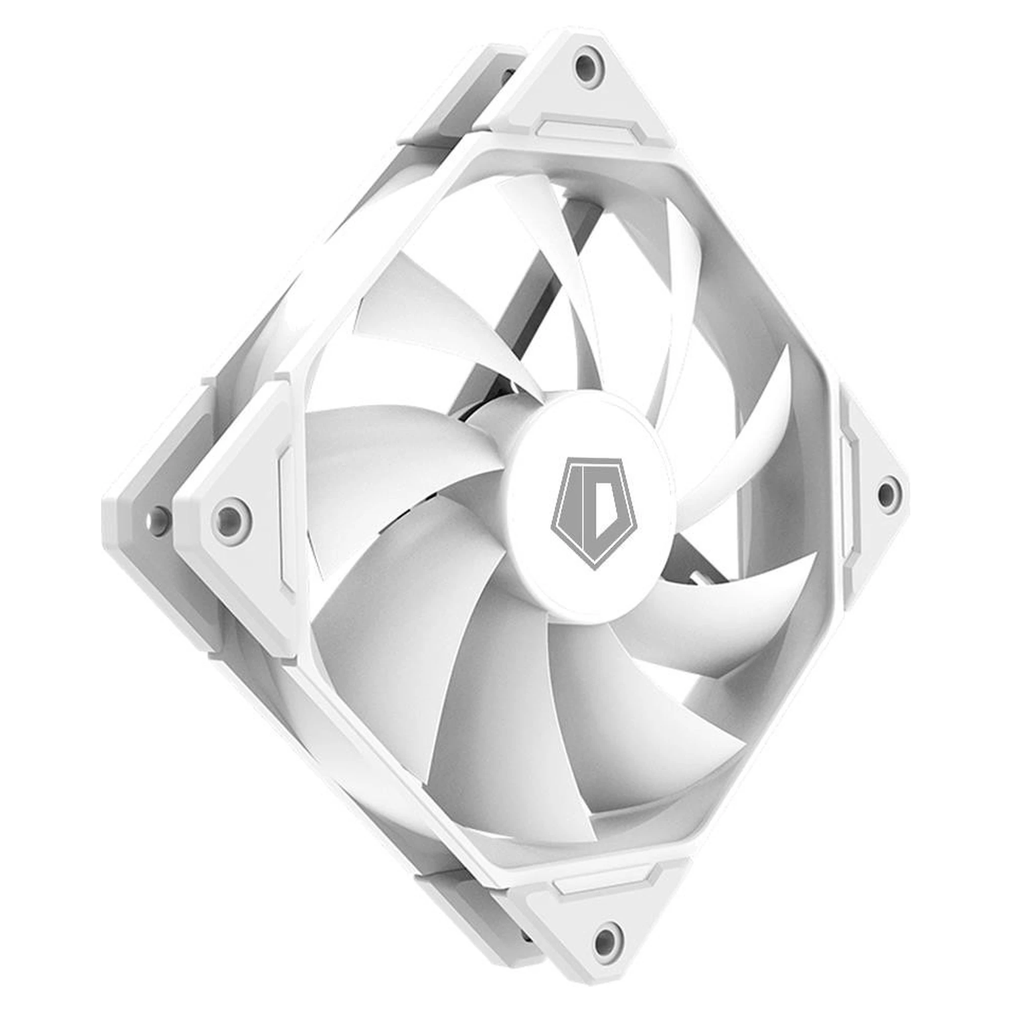 Купити Вентилятор ID-Cooling TF-12025-SW, 120x120x25мм, 4-pin, White - фото 3