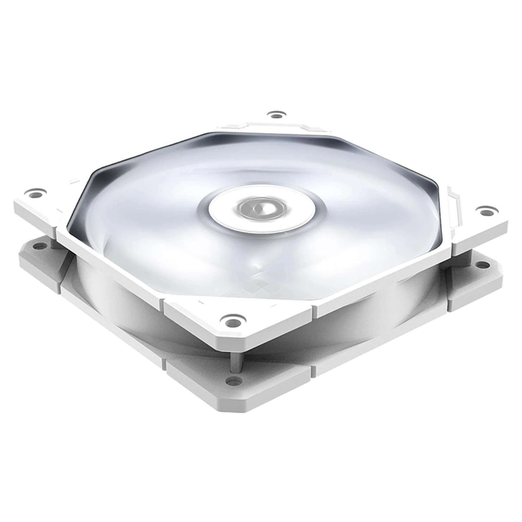 Купити Вентилятор ID-Cooling TF-12025-SW, 120x120x25мм, 4-pin, White - фото 4