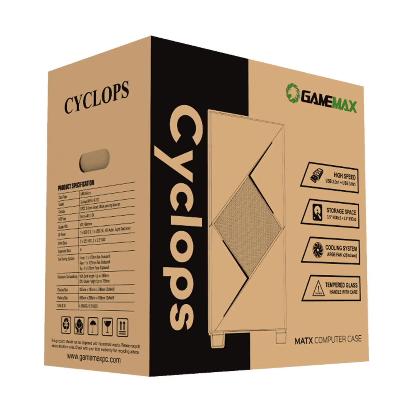 Купить Корпус Gamemax Cyclops BR - фото 11