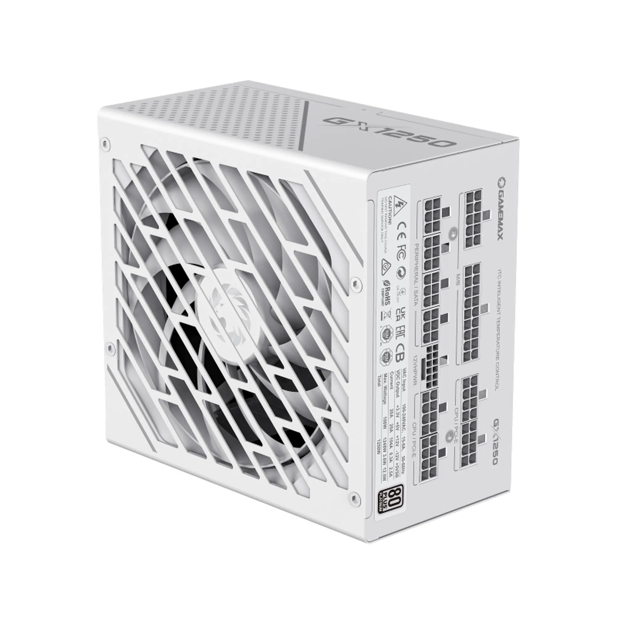 Купити Блок живлення GameMax GX-1250 Pro WH - фото 7