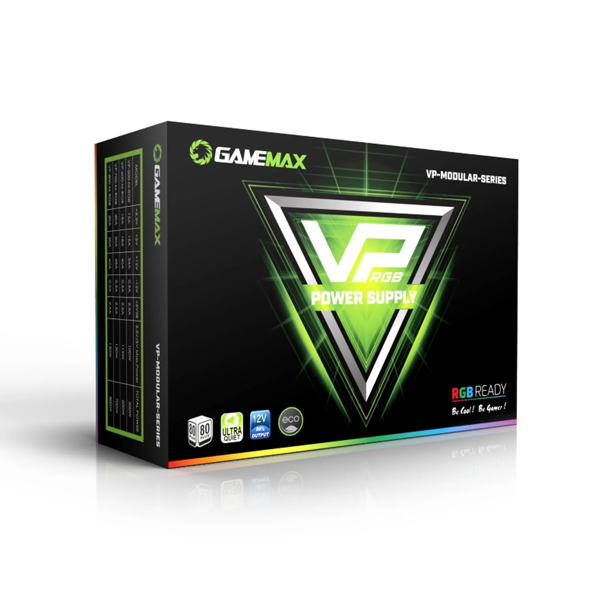 Купити Блок живлення GameMax VP-500-RGB-M (VP-500-M-RGB) - фото 9