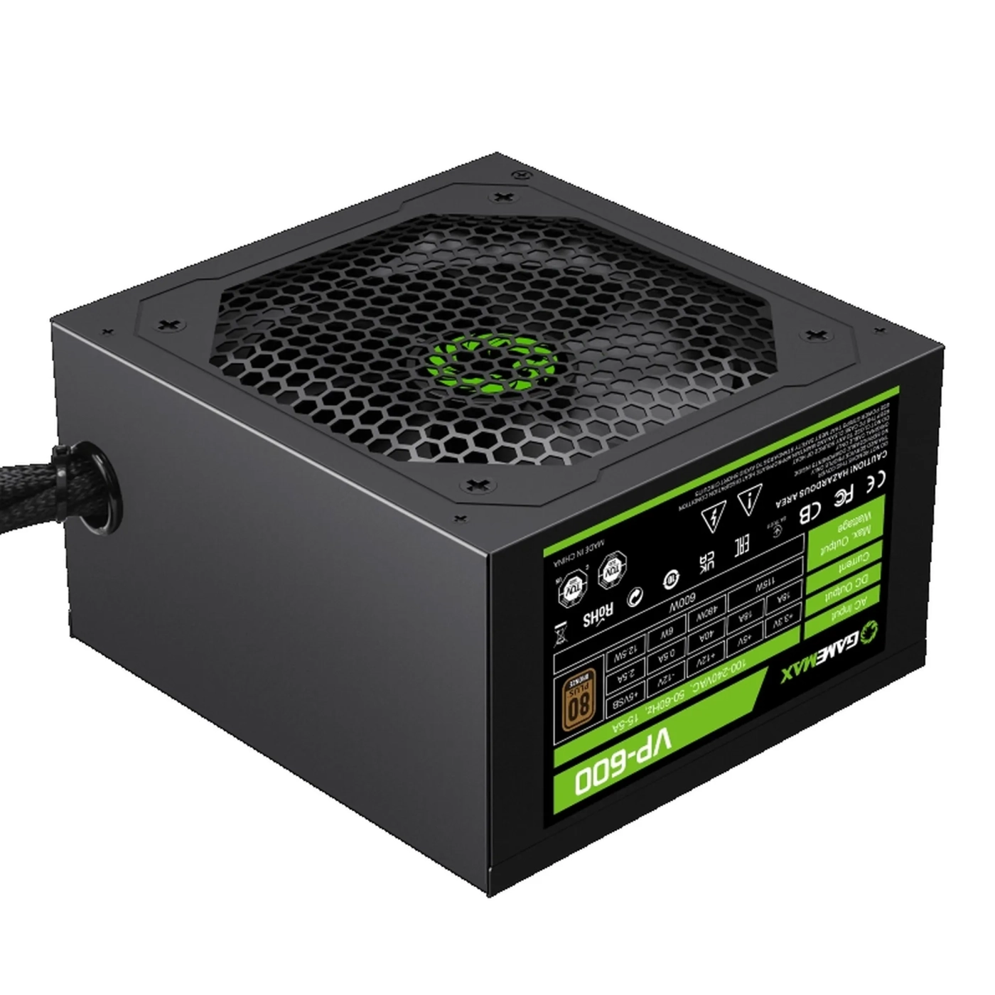 Купити Блок живлення GameMax VP-600 - фото 1