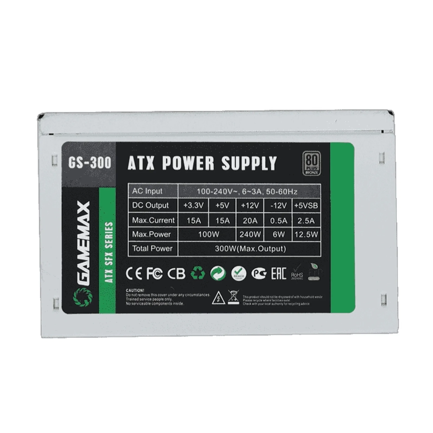 Купити Блок живлення GameMax GS-300 (ATX-300 SFX) - фото 4