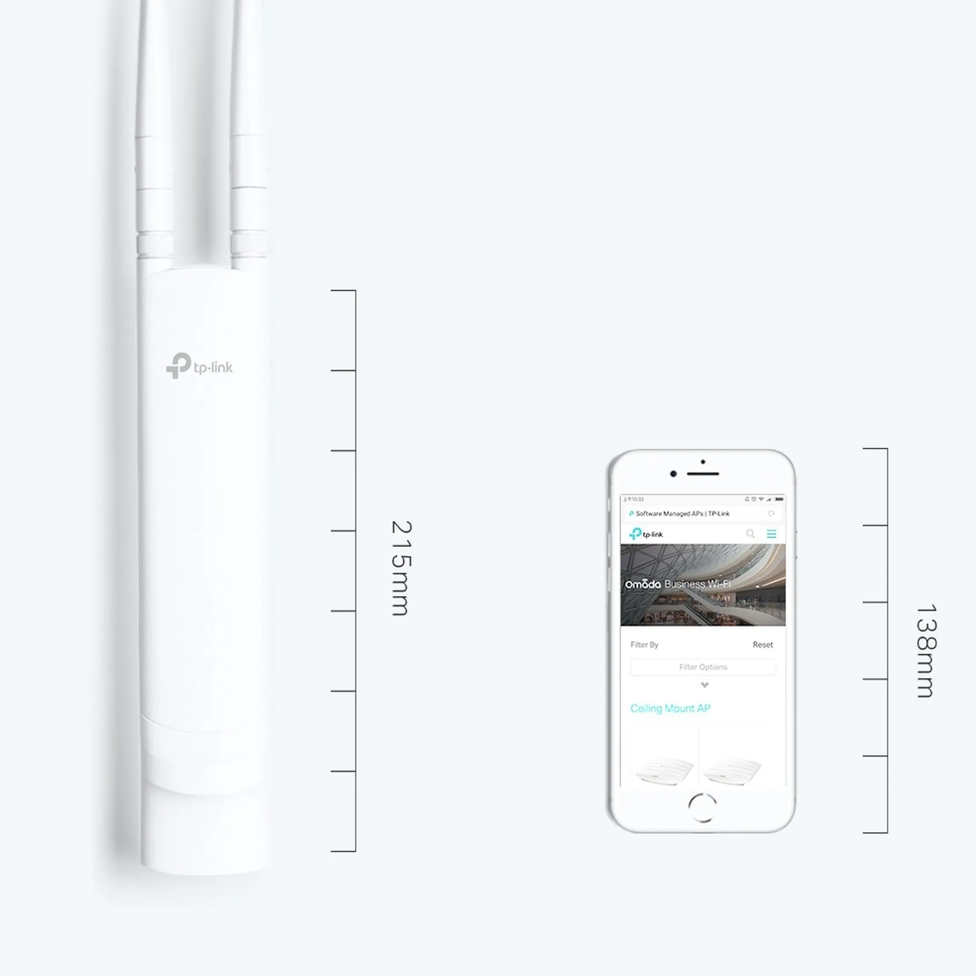 Купить Точка доступа TP-Link Omada EAP110-Outdoor - фото 5