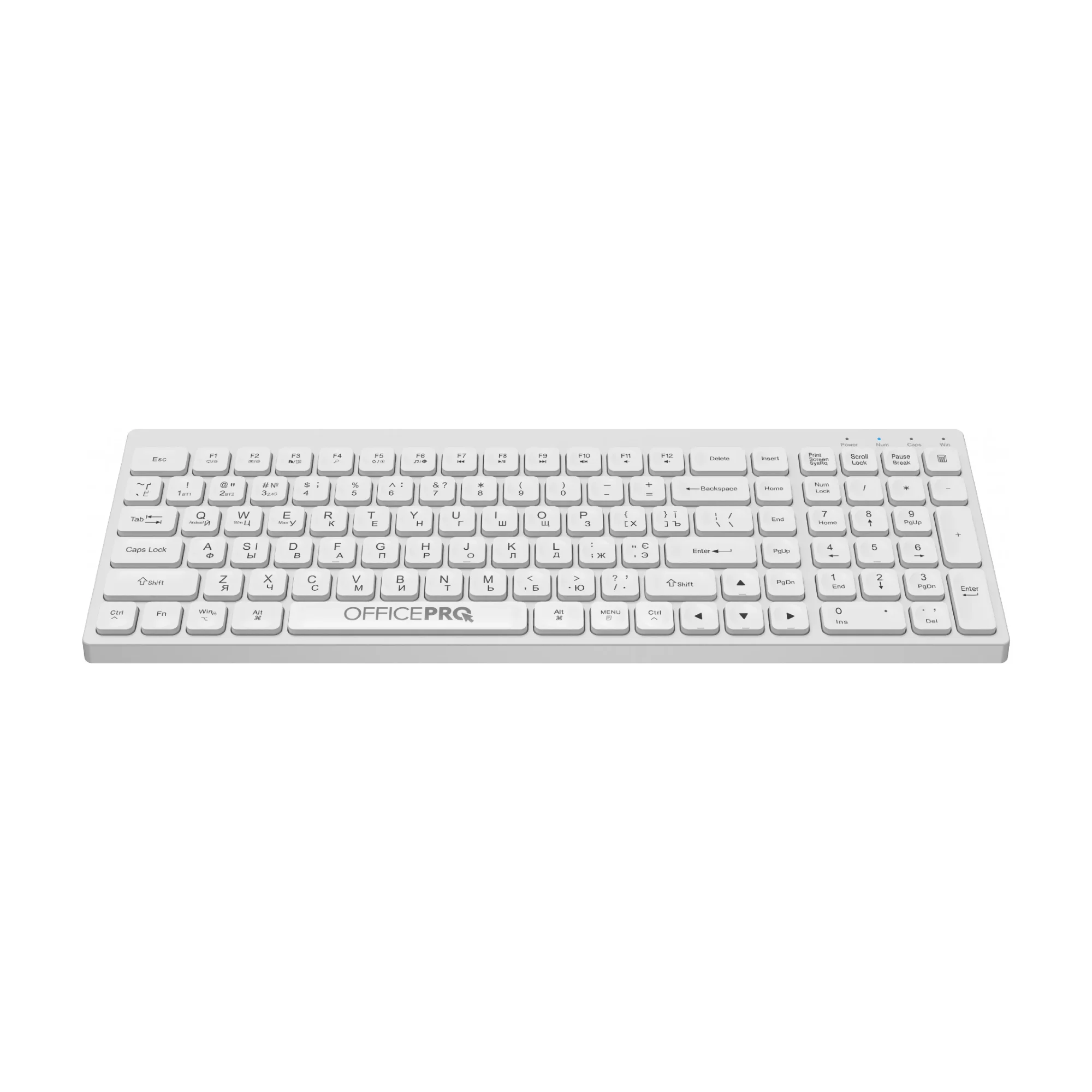 Купить Клавиатура OfficePro SK985W White - фото 2