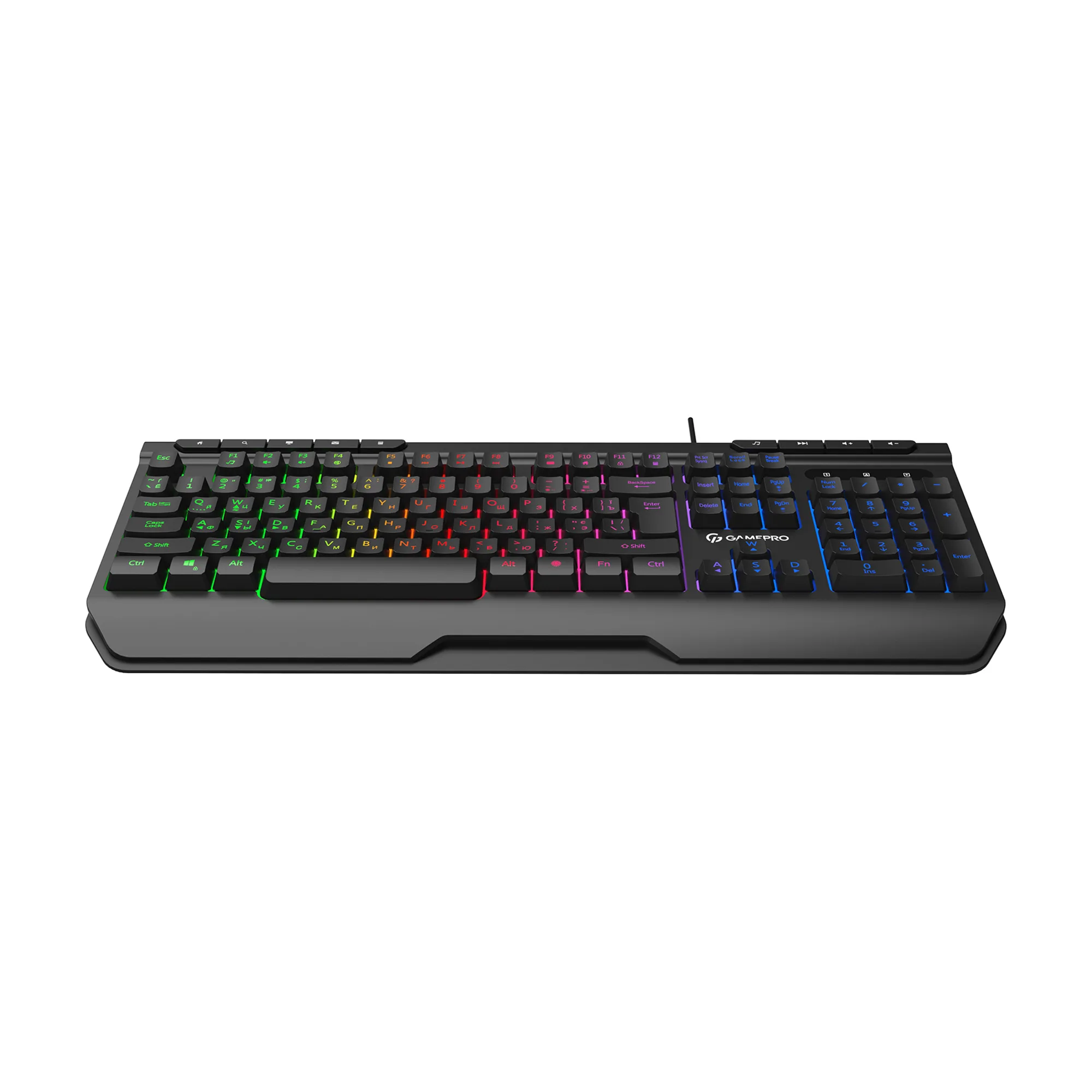 Купити Клавіатура Gamepro GK550 Black - фото 2