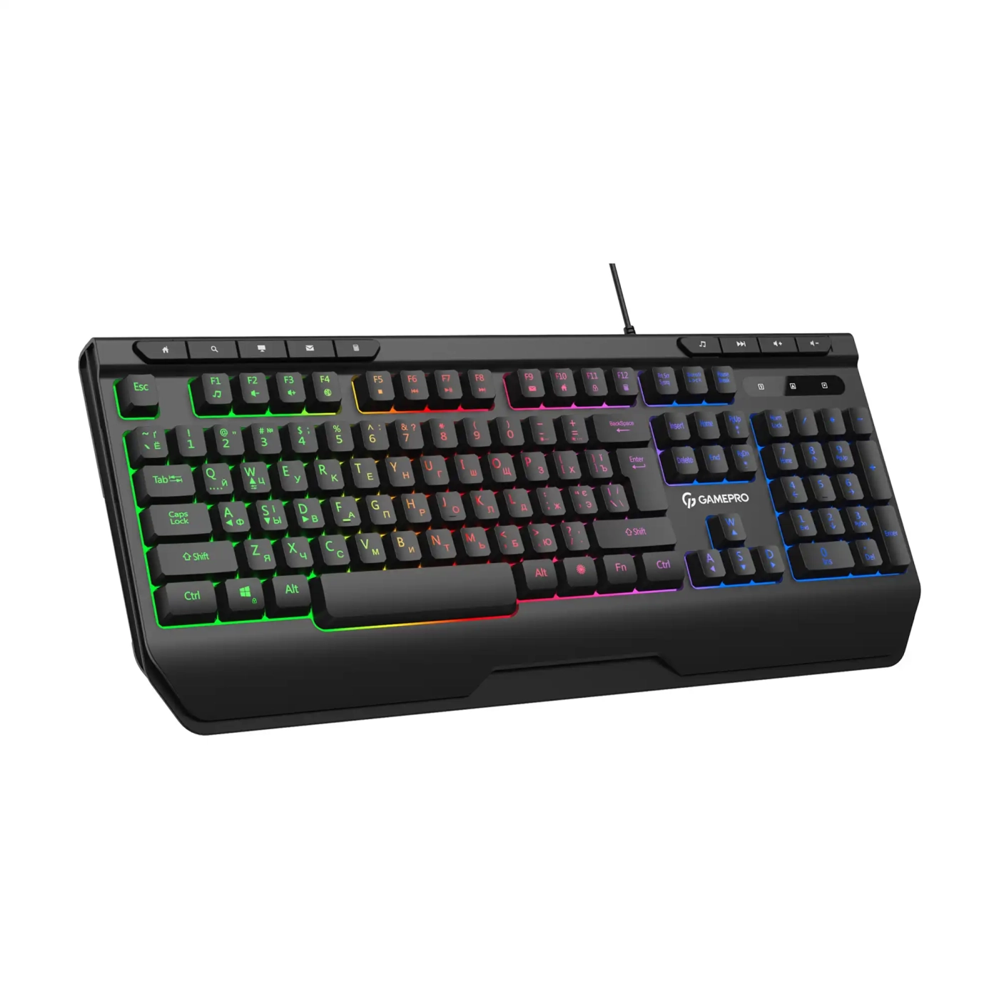 Купити Клавіатура Gamepro GK550 Black - фото 3