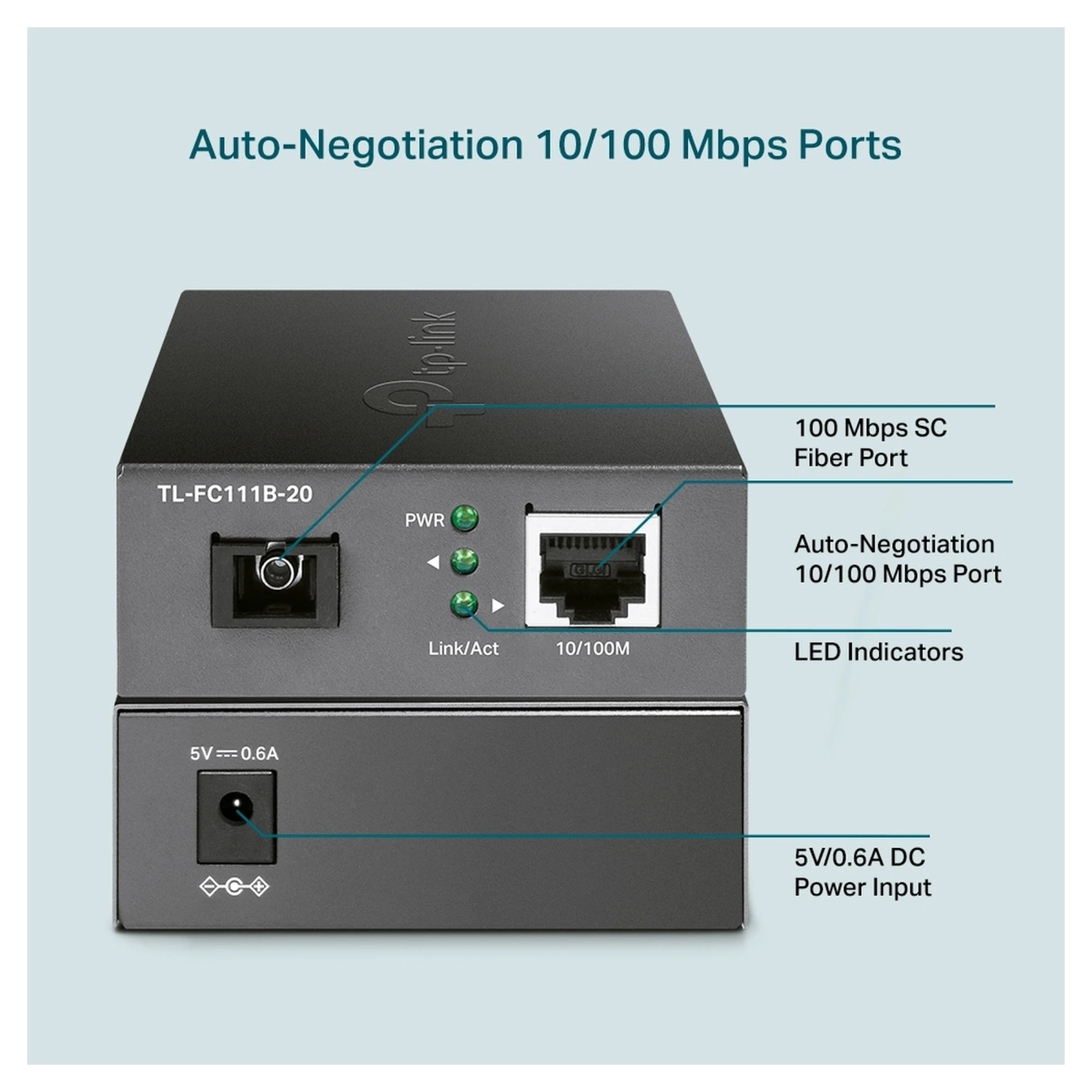 Купити Медіаконвертер TP-LINK TL-FC111B-20 - фото 2