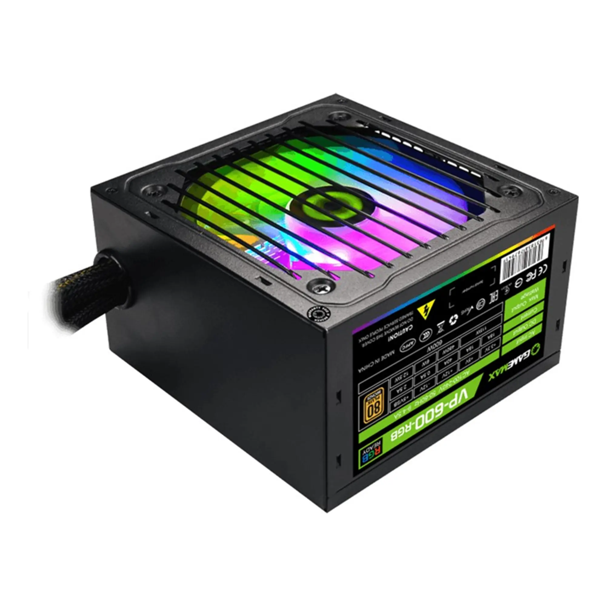 Купить Блок питания Gamemax 600W (VP-600-RGB) - фото 1