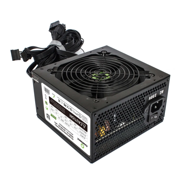 Купить Блок питания Gamemax 600W GM-600 80+ APFC Black - фото 2