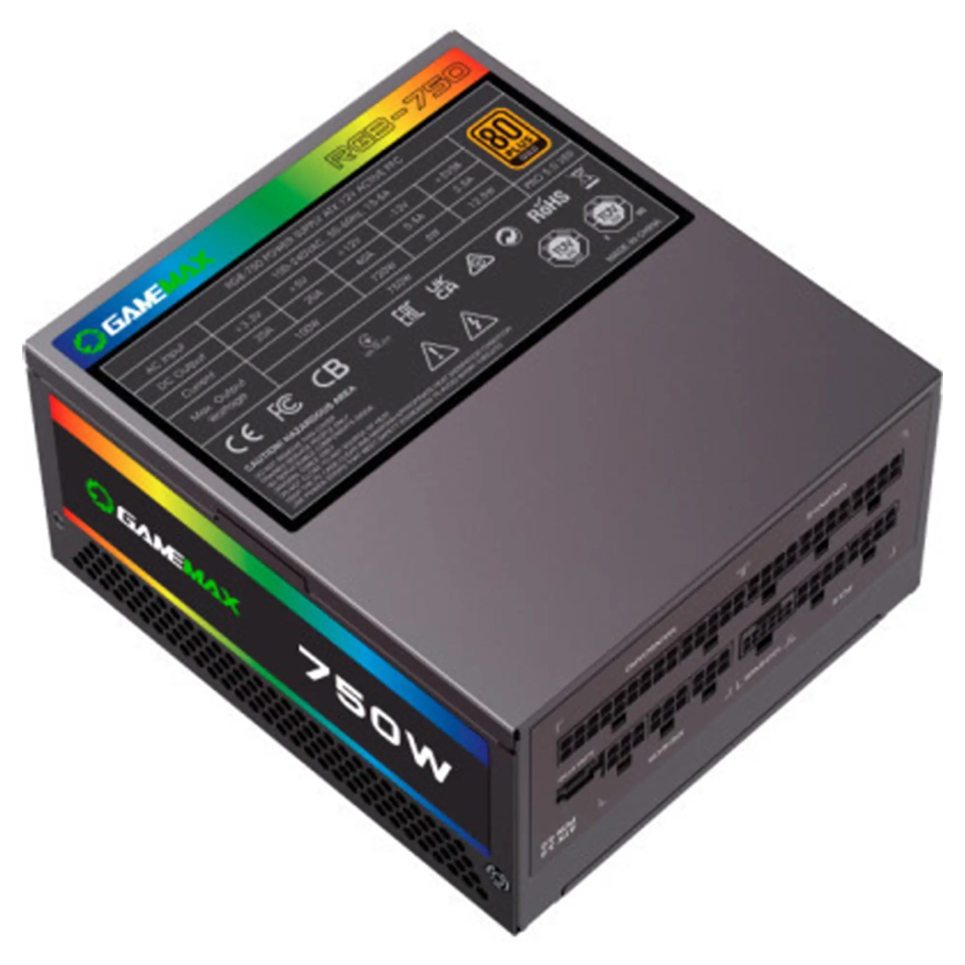 Купити Блок живлення Gamemax 750W (RGB-750 PRO) - фото 3