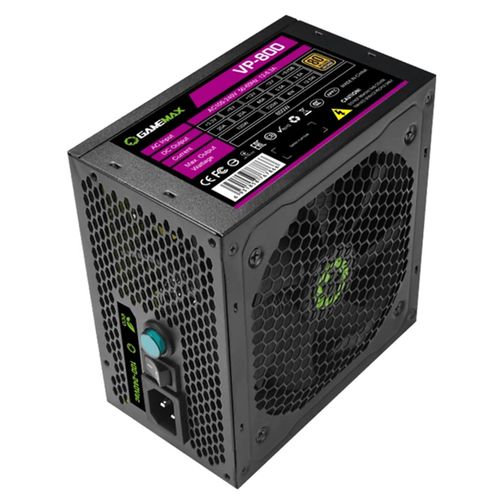 Купити Блок живлення Gamemax 800W (VP-800) - фото 6